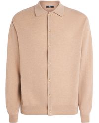 7 For All Mankind - Cashmere Collared Cardigan - Lyst