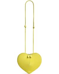Alaïa - Suede Le Coeur Shoulder Bag - Lyst