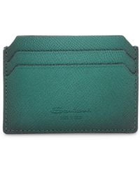 Santoni - Leather Card Holder - Lyst