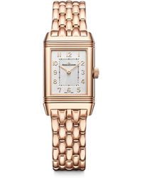 Jaeger-lecoultre - Rose And Diamond Reverso One Duetto Watch - Lyst