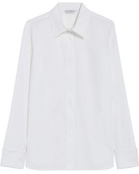 Max Mara - Stretch-Cotton Shirt - Lyst