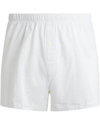 Hanro - Cotton Boxer Shorts - Lyst