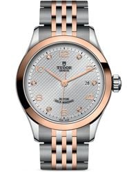 Tudor - 1926 Stainless Steel, Rose Gold And Diamond Watch 28mm - Lyst