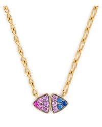 Emily P. Wheeler - And Sapphire Ombré Candy Sky Necklace - Lyst