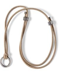 Brunello Cucinelli - Alcantara Glasses Cord - Lyst