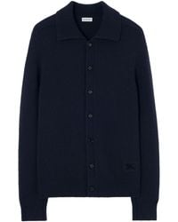 Burberry - Cashmere-Blend Embroidered Cardigan - Lyst