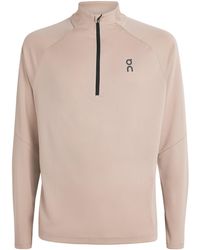 On Shoes - Climate Zip-Up Lg-Sleeve T-Shirt - Lyst