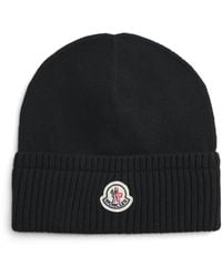 Moncler - Virgin Wool-Cashmere Beanie - Lyst