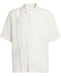 OAMC - Short-sleeve Scribble Print Shirt - Lyst