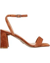 Steve Madden - Suede Luxe Heeled Sandals 70 - Lyst