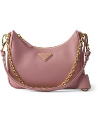 Prada - Mini Saffiano Leather Re-Edition Shoulder Bag - Lyst