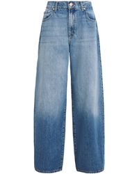 7 For All Mankind - Bonnie Curvilinear Barrel-Leg Jeans - Lyst