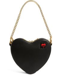 DKNY - Leather Heart Of Ny Shoulder Bag - Lyst