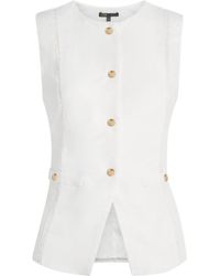 Maje - Embroidered Waistcoat - Lyst