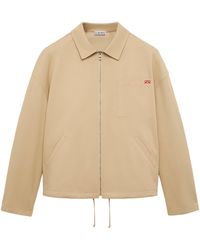 Loewe - Canvas Zip-Up Jacket - Lyst