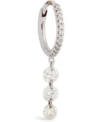 PERSÉE - And Diamond Danaé Single Hoop Earring - Lyst