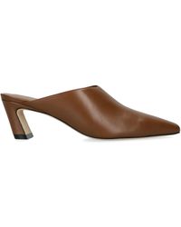 Stuart Weitzman - Leather Stassi Mules 50 - Lyst