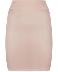 Wolford Sheer Touch Forming Skirt - Pink