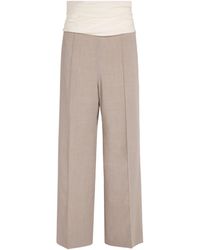 Voranida - Ruched-Detail Perrin Trousers - Lyst