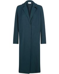 Sandro Relaxed Twill Coat - Green