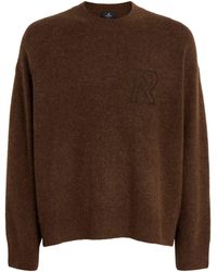 Represent - Wool-Blend Logo Sweater - Lyst