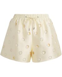 Sandro - Rhinestone Cut-Out Shorts - Lyst