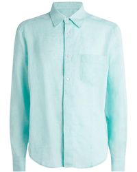 Jacob Cohen - Linen Long-Sleeve Shirt - Lyst