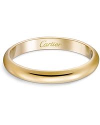 Cartier - 1895 Wedding Ring - Lyst