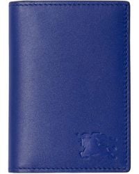 Burberry - Leather Ekd Bifold Card Holder - Lyst