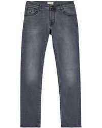 Jacob Cohen - Pony Hair-Patch Nick Slim Jeans - Lyst