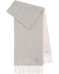 Burberry - Cashmere Ekd Stamp Scarf - Lyst