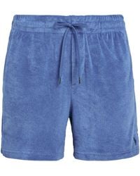 Polo Ralph Lauren - Cotton Terry Polo Pony Shorts - Lyst