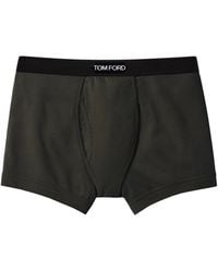 Tom Ford - Stretch-Cotton Logo Boxers - Lyst