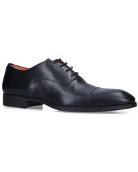 Santoni - Leather New Simon Oxford Shoes - Lyst