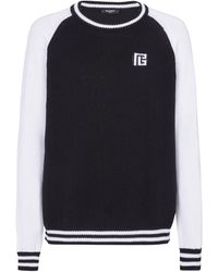 Balmain - Pb Signature Sweater - Lyst