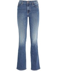 Mother - The Outsider Sneak Mid-rise Flared Jeans - Lyst