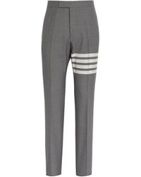 Thom Browne - Wool 4-bar Stripe Tailored Trousers - Lyst