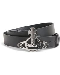 Vivienne Westwood - Leather Orb Belt - Lyst