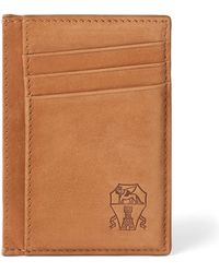 Brunello Cucinelli - Nubuck Leather Card Holder - Lyst