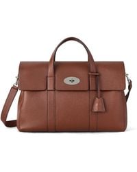 Mulberry - Leather Heritage Piccadilly Messenger Bag - Lyst