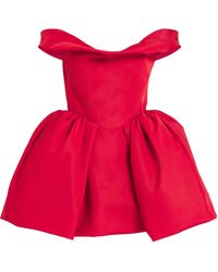 Vivienne Westwood - Taffeta Bagatelle Mini Dress - Lyst