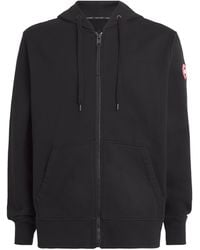 Canada Goose - Cotton Zip-Up Huron Hoodie - Lyst