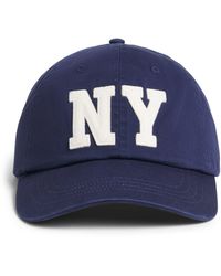 Polo Ralph Lauren - Cotton Twill Ny Patch Baseball Cap - Lyst