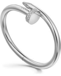 Cartier - And Diamond Juste Un Clou Bracelet - Lyst