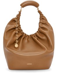 Loewe - Medium Leather Squeeze Top-Handle Bag - Lyst