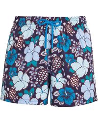 Vilebrequin - Floral Print Moorise Swim Shorts - Lyst