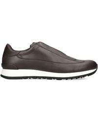 John Lobb - Leather Lift Slip-On Sneakers - Lyst