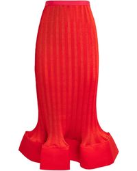 Jonathan Simkhai - Pleated Hollis Midi Skirt - Lyst