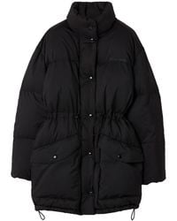 Miu Miu - Down Technical Pongé Puffer Jacket - Lyst