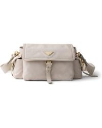 Prada - Medium Nappa Leather Explore Shoulder Bag - Lyst